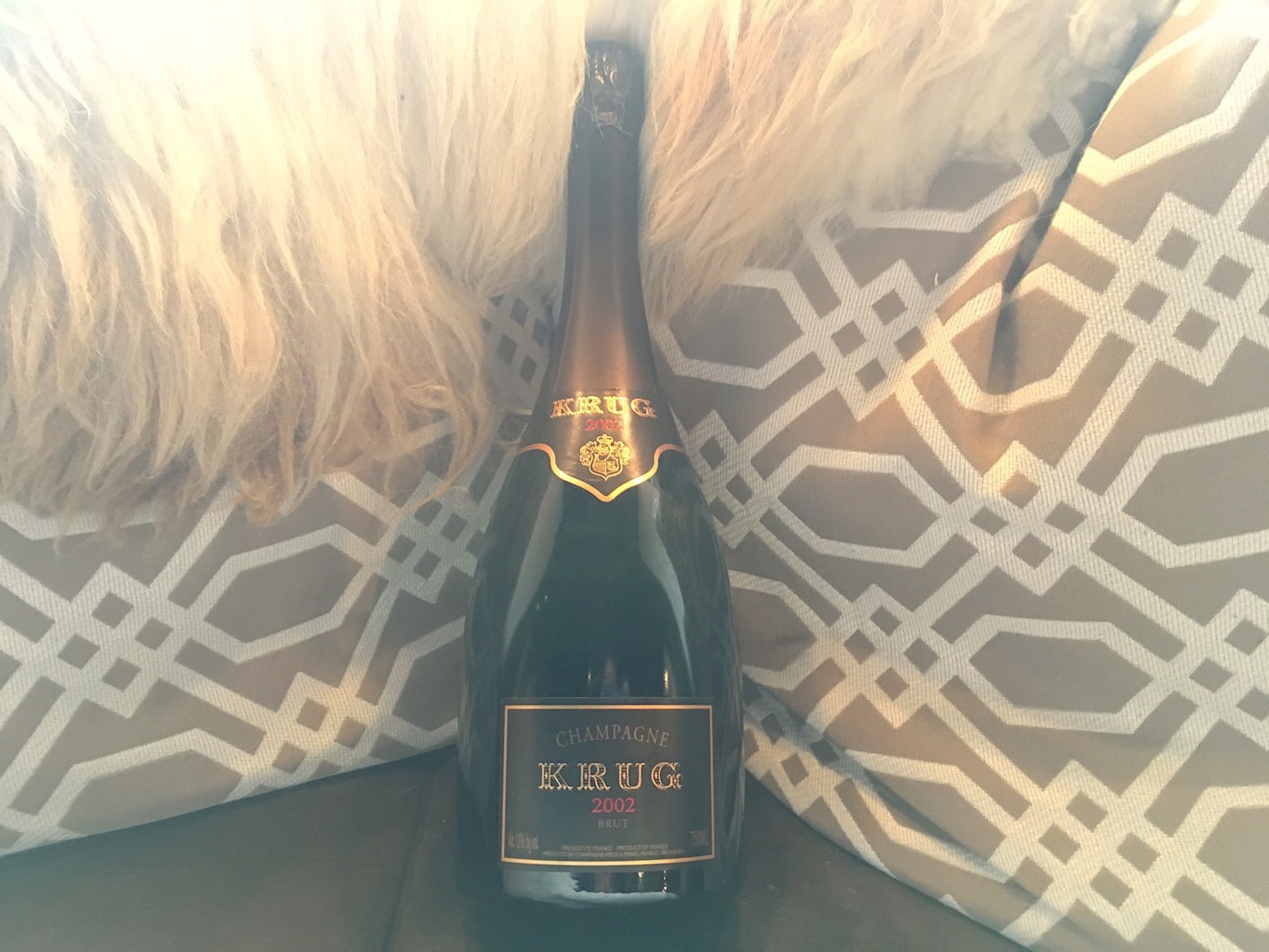 Black Cat Bistro now has bottles of the 2002 vintage of Krug. Gorgeous champagne.